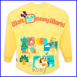 NEW Walt Disney World Spirit Jersey Medium Donald Duck Goofy Play in the Park