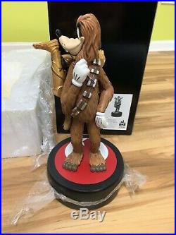 NEW Walt Disney World Star Wars Weekends 2015 Goofy as Chewbacca Med Big Figure