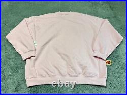 NEW Walt Disney World Sweater Womens XL Pink Valentines Day Mickey Minnie Mouse
