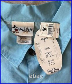 NEW Walt Disney World Vintage Who Framed Roger Rabbit Jessica Button Shirt Large