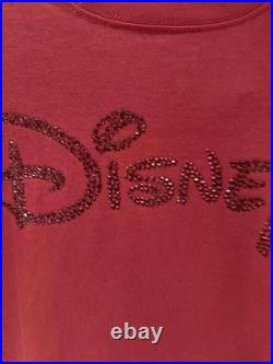 NWT 2025 Disney Parks Walt Disney World Bedazzled Burgundy Spirit Jersey XL