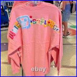 NWT 2025 Disney Parks Walt Disney World Princess Pink Spirit Jersey Size XL