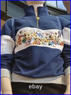 NWT! 2026 Disney Parks Walt Disney World Mickey And Friends Quarter Zip Adult