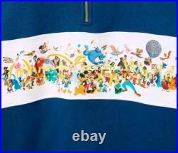 NWT! 2026 Disney Parks Walt Disney World Mickey And Friends Quarter Zip Adult