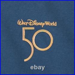 NWT Blue Mickey Mouse Spirit JerseyWalt Disney World 50th Anniversary XXL 2XL