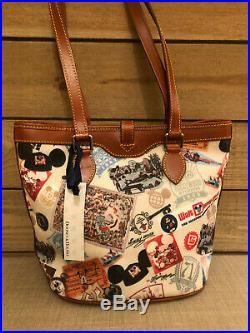 NWT Disney Dooney & Bourke Walt Disney World 40th Anniversary Bucket Bag