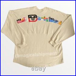NWT! Disney Parks Walt Disney World Characters Letters Spirit Jersey Adult NWT! Disney Parks Walt Disney World Characters Letters Spirit Jersey Adult