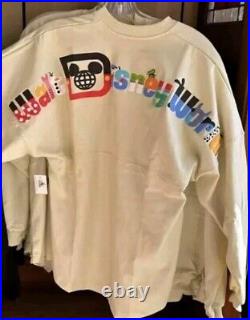 NWT! Disney Parks Walt Disney World Characters Letters Spirit Jersey Adult NWT! Disney Parks Walt Disney World Characters Letters Spirit Jersey Adult