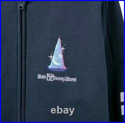 NWT! Disney Parks Walt Disney World Sorcerer Mickey Zip-Up Hoodie Adult
