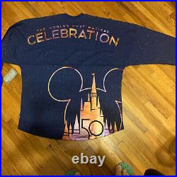 NWT Walt Disney World 50th Anniversary Spirit Jersey Magical Celebration Large