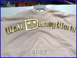 NWT Walt Disney World Golden Logo Pink Spirit Jersey Adult XXL