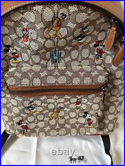 New Coach Disney 50th Anniversary Backpack Walt Disney World C8490 Charter