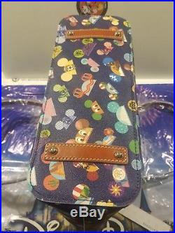 New Disney Dooney & Bourke Walt Disney World Attraction Ear Hat Tote Shopper Bag