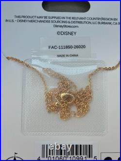 New Girls Crew Walt Disney World Four Parks Necklace Icon Attractions Gold Chain