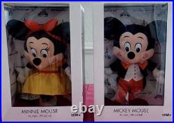 New Mickey & Minnie Mouse SET Walt Disney World 50th Anniversary Vault 18 Plush New Mickey & Minnie Mouse SET Walt Disney World 50th Anniversary Vault 18 Plush