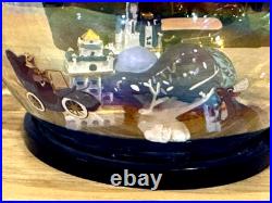 New WDW Walt Disney World 50th Anniversary Mickey Icon 4 Parks Glass Ornament