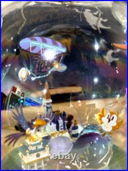 New WDW Walt Disney World 50th Anniversary Mickey Icon 4 Parks Glass Ornament