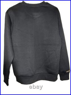 New Walt Disney World 50th Anniversary All Black Pullover Sweater Size Small