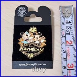 New, unused, rare Walt Disney World Pin Badge Polynesian Resort