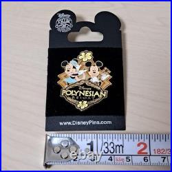 New, unused, rare Walt Disney World Pin Badge Polynesian Resort