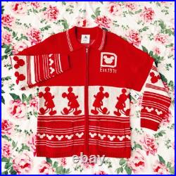 Nwt disney parks holiday 2020 sweater wdw walt disney world christmas mickey