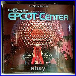 Official Album Walt Disney World Epcot Center 1983 Vinyl Disney Records Sealed