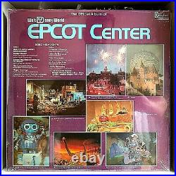 Official Album Walt Disney World Epcot Center 1983 Vinyl Disney Records Sealed