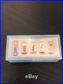 Olszewski Walt Disney World Resort Miniature Fab five Char. Pack Mickey, Minnie