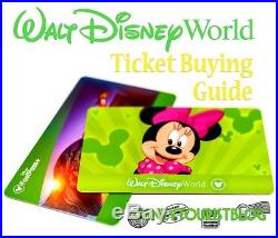 One (1) Walt Disney World WDW 1-Day Peak Park Hopper Plus ticket Adult age 10+