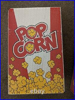 Original Pair Disney World Pop Art Popcorn Wall Sconce All Star Resort Disneyana