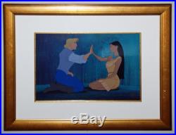 Original Walt Disney Limited Edition Cel from Pocahontas, Two Worlds