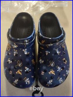 Original Walt Disney World 50th Anniversary Mickey Crocs Shoes M10 W12 New