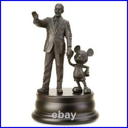 'Partners'' Walt Disney and Mickey Mouse Statue (New) Disney World Disneyland