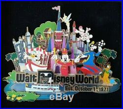 Pin 47846 WDW Retro Walt Disney World Resort Collection (Super Jumbo Pin)
