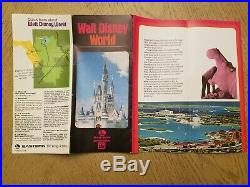 RARE 1971 PRE OPENING Walt Disney World Florida Preview Brochure Eastern Airline