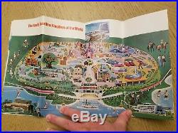 RARE 1971 PRE OPENING Walt Disney World Florida Preview Brochure Eastern Airline
