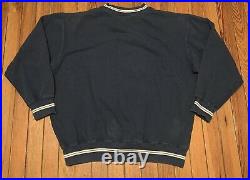 RARE 90s Vintage Walt Disney World Tour Mickey Sweatshirt Blue Crewneck Size L