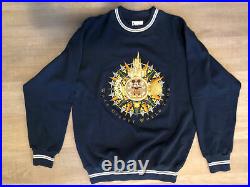 RARE 90s Vintage Walt Disney World Tour Sweatshirt NavyBlue Crewneck Size Small