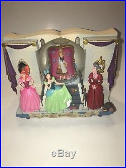 RARE Cinderella Storybook Double Sided Snowglobe from Walt Disney World