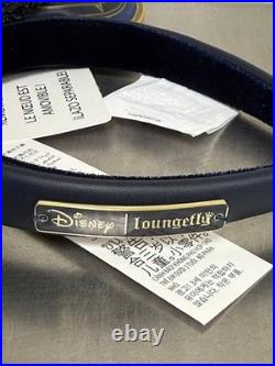 RARE Club 33 Walt Disney World NWT Blue Gold Loungefly Minnie Ears