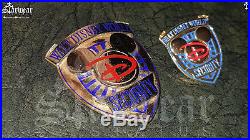 RARE Genuine Walt Disney World HUGE Security Officer Uniform Badge Mickey Mouse
