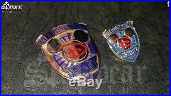 RARE Genuine Walt Disney World HUGE Security Officer Uniform Badge Mickey Mouse