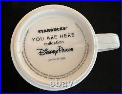 RARE Starbucks Walt Disney World 4 Parks You Are Here Mugs Purple Epcot