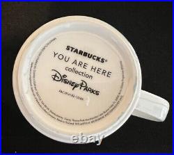 RARE Starbucks Walt Disney World 4 Parks You Are Here Mugs Purple Epcot
