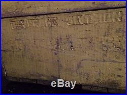 RARE Vintage Donald Duck Wood Soda Crate Wisconsin walt disney land world 50s