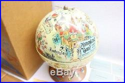 RARE Vintage Walt Disney Rand McNally Disneyland Globe A World in Itself & Box