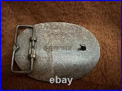 RARE Vintage Walt Disney World Brass belt buckle Mickey donald goofy minnie