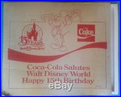 -RARE- Walt Disney World 15th Anniversary Pin Collection Coca-Cola sponsored NIB