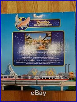 RARE Walt Disney World Disneyland DUMBO the FLYING ELEPHANT Monorail Playset