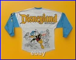 RARE Walt Disney World Donald Duck 90th Anniversary Spirit Jersey Size Small